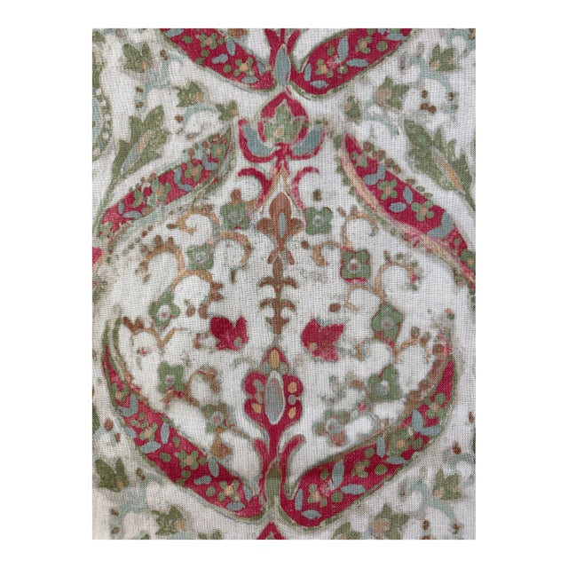 Colefax & Fowler Yasamin Linen Fabric 5 Yards F4743-01 For Sale