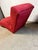 Early 21st Century Mitchell Gold Furniture Contemporary Red Upholstered Chaise Lounge For Sale - Image 5 of 17