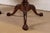 Thomasville Chippendale Banded Flame Mahogany Double Pedestal Extension Dining Table, Newly Refinished For Sale - Image 13 of 15