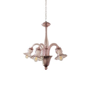 Vintage Murano Glass Chandelier, 1930s For Sale