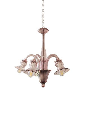 Vintage Murano Glass Chandelier, 1930s