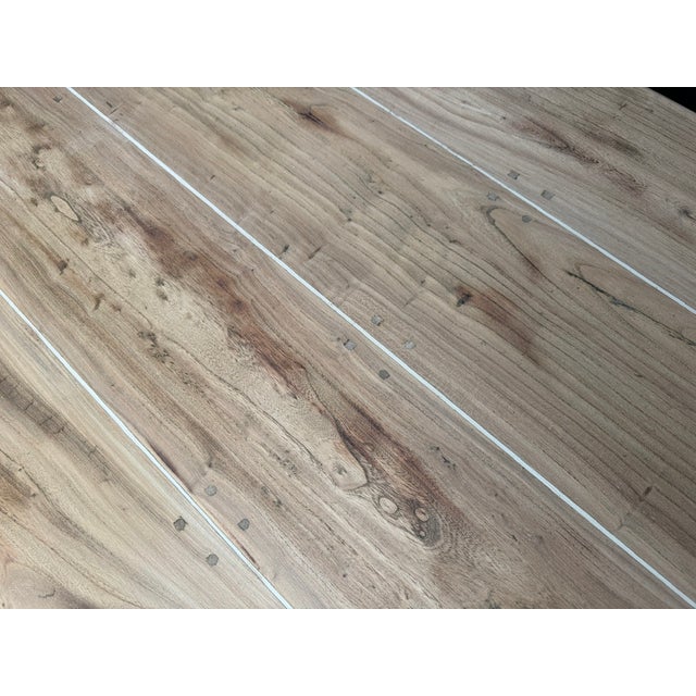 Farmhouse Dining Table, 1920 For Sale - Image 15 of 16