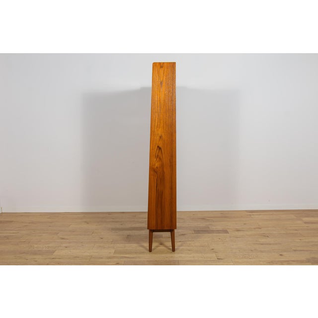 Mid-Century Modern Mid-Century Modern Teak Bookcase by J. Sorth for Bornholm Møbelfabrik, Denmark, 1960s For Sale - Image 3 of 11
