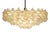Tulipan Waterfall Glass Chandelier from Kalmar, Austria, 1960s For Sale