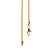 Early 21st Century Unisex 14k Yellow Gold 2mm 24” Classic Twisted Spiral Rope Chain Necklace For Sale - Image 5 of 8