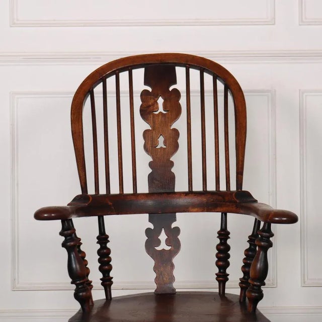 19th Century Yorkshire Windsor Chair For Sale - Image 3 of 7