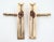 Late 20th Century Pair of Traditional Polished Brass Dummy Door Pulls For Sale - Image 5 of 6