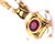 Metal Otto Jakob Lalibela Emerald Keshi Pearl Ruby Gold Cross Pendant Necklace For Sale - Image 7 of 11