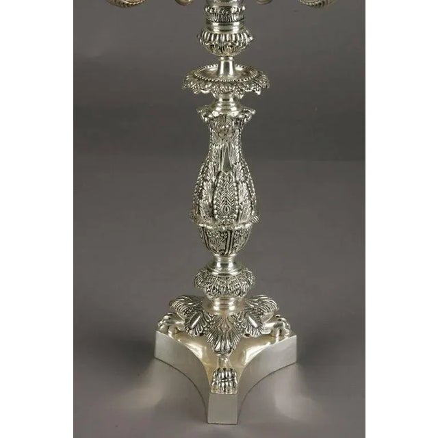 20th Century Empire Style Candelabra For Sale - Image 6 of 11