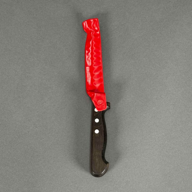 Mid-Century Modern Late 20th Century Old Stock Stainless Steel Gustav Emil Ern Boning Knife Solingen, Germany For Sale - Image 3 of 12