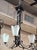 French Art Deco, 3 lights newly rewired chandelier with 3 glass frosted globes. Excellent condition — This lights has no...