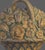 Antique Cast Iron Multi Flower Basket Doorstop Numbered For Sale - Image 4 of 9