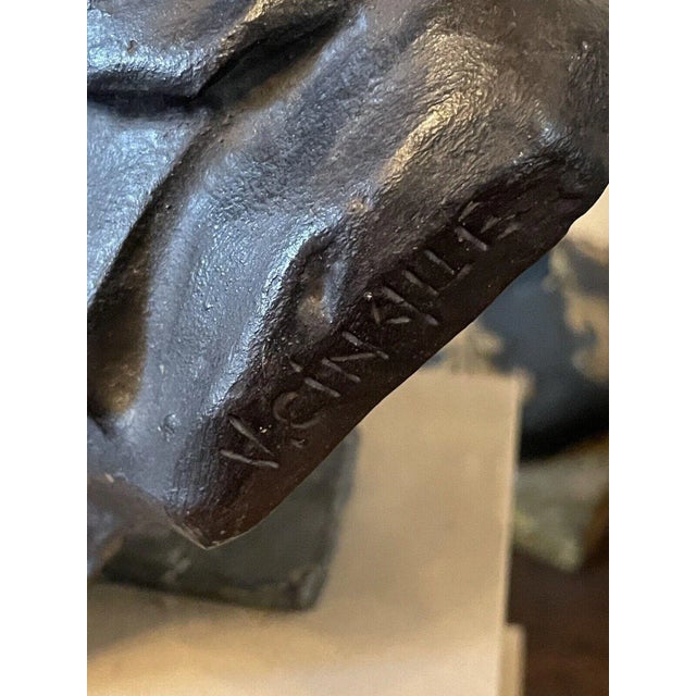 Vincenzo Cinque Lost Wax Bronze Casting Sculpture Scugnizzo Young Boy Bust For Sale - Image 9 of 10