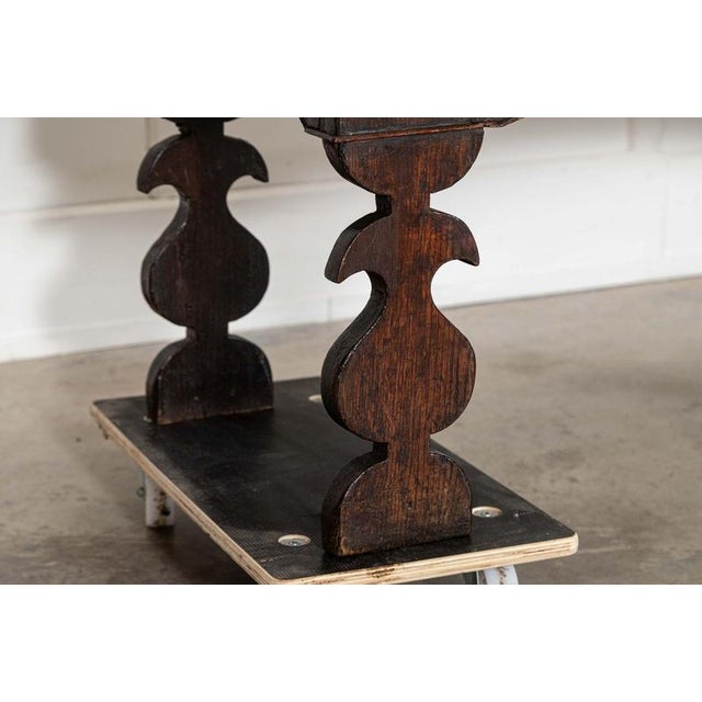 Large 18th Century English Oak Dresser Base, 1780 For Sale - Image 14 of 17