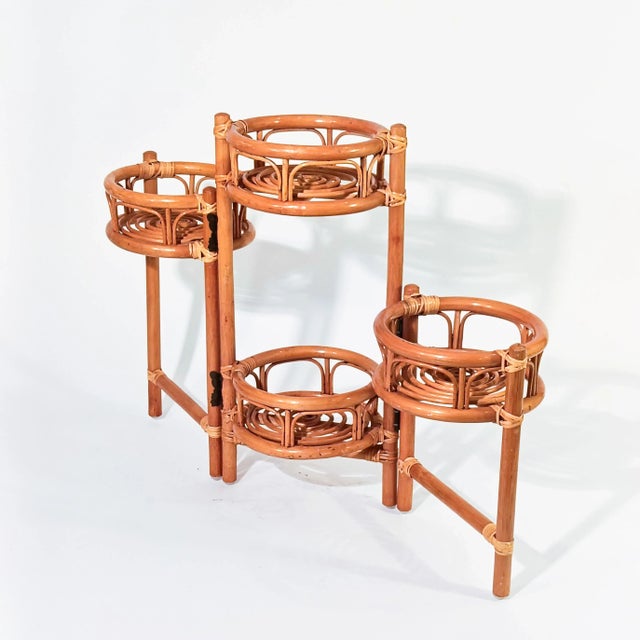 French Riviera Folding Planter, Italy, 1970s For Sale - Image 4 of 10