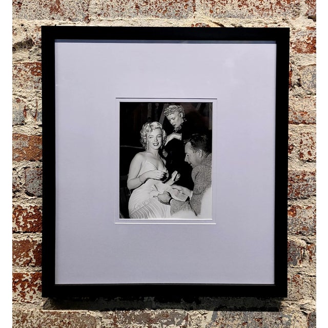 Marilyn Monroe on the Set Having a Haircut-Rare 1950s Photograph by Darlene Hammond 1950s Original 8x10 Silver Gelatin...