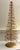 Vintage Holiday Decor - Gold Wire Spiral Christmas Trees (Pair) A charming pair of vintage gold wire Christmas trees, each...