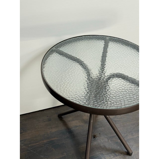 Brown Jordan Outdoor Bistro Table For Sale - Image 9 of 12