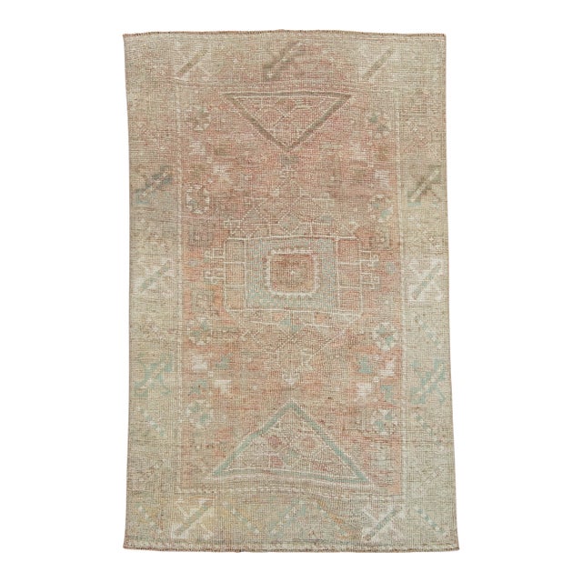 Turkish Vintage Rug 3'11" x 6'4" #17471 For Sale