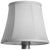 Traditional Visual Comfort Signature 4" Pleated Silk Shade For Sale - Image 3 of 3