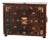 17thC Mahogany Spanish Vargueno With Bone Inlay & Wrought Iron Hardware C1670 For Sale