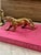 Metal Vintage Solid Brass Tiger For Sale - Image 7 of 8