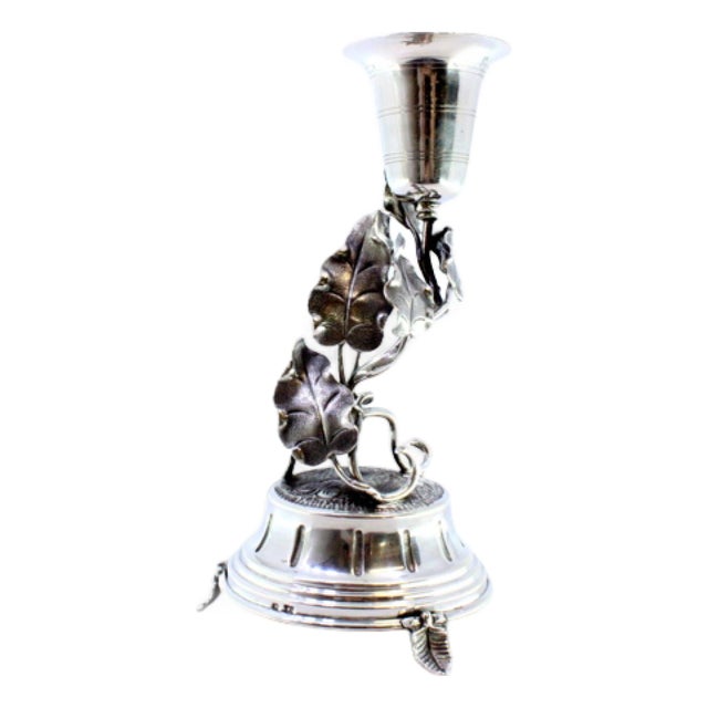 Silver Toothpick Holder with Chalice For Sale