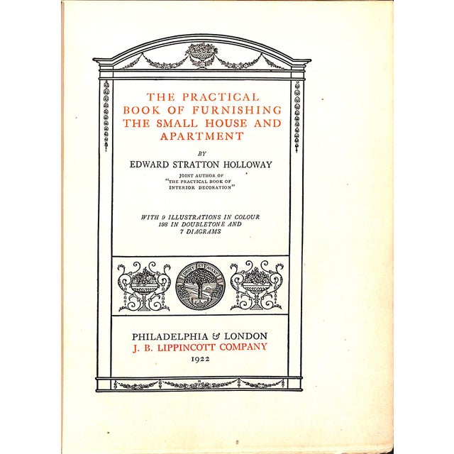 HOLLOWAY, Edward Stratton [296] pp. J.B. Lippincott Company 1922 9" x 6 7/8"