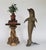 Vintage brass dolphin sculpture. No makers mark. Some age wear, patina and oxidation.