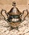 Vintage English Silver Mfg. Corp. Silver on Copper Tea & Coffee Service, Set of 5 For Sale - Image 4 of 10