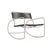 Brown Jordan Walter Lamb Rocking Chair, Dove frame with Coal fabric For Sale - Image 13 of 13