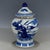 Chinese Blue & White Porcelain Covered Jar With Figural Warrior Scene For Sale In Los Angeles - Image 6 of 9