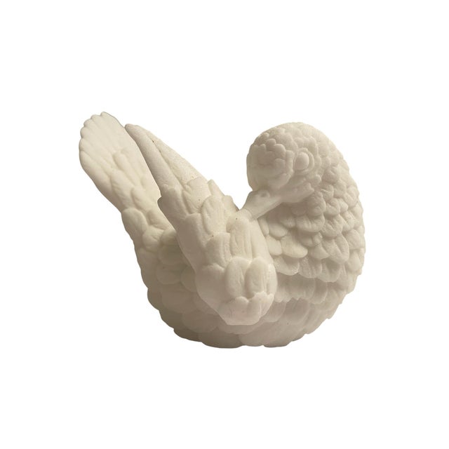 1980s Vintage Italian Porcelain Birds - A Pair For Sale - Image 5 of 10
