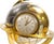 Gold Tiffany & Co. Gilt & Silvertone Bronze Angelus Globe-Form Clock /Weather Station For Sale - Image 8 of 10