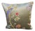 Satin Chinoiserie Bird Cushion Cover For Sale