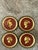 Vintage Grand Tour Wooden Profile Medallions - Set of 4 For Sale - Image 10 of 18