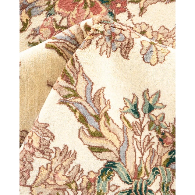 Textile Mogul, One-of-a-Kind Hand-Knotted Area Rug in Ivory, 11' 9" x 17' 10" For Sale - Image 7 of 8
