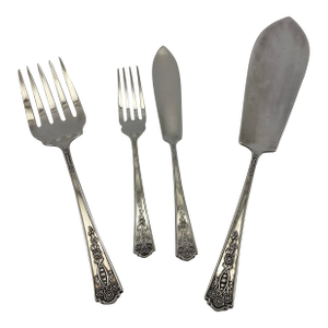 1980s Flatware Fish Set Royal York - 26 pcs