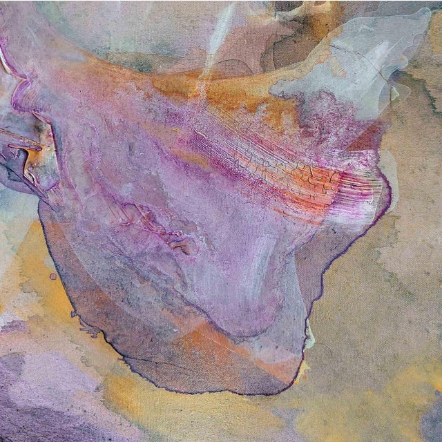 Contemporary Meriem Delacroix, Almond Palette, Acrylic on Canvas, 2023 For Sale - Image 3 of 7