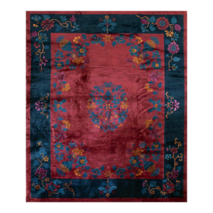 1920s Chinese Art Deco Carpet ( 8'3'' x 9'7'' - 252 x 292 )