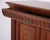 Large Antique Hand-Polished Walnut Cabinet with Carved Details, 1880s For Sale - Image 11 of 13