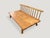 Andrianna Shamaris Couture Low Teak Wood Sofa For Sale - Image 4 of 18