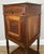 French Bedside Table in Oak with Marble Top For Sale - Image 11 of 17