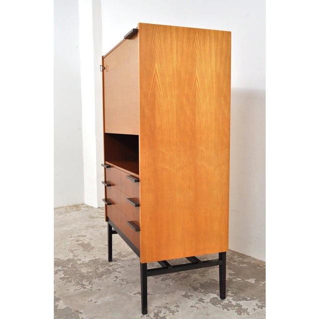 Mid-Century Modern Highboard with Secretaire by Frantisek Mezulanik for Up Zavody, 1960s For Sale - Image 9 of 16