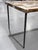 White Interlude Home Reclaimed Wood Mosaic Dining Table With Iron Hairpin Legs For Sale - Image 8 of 9