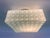 1970s Mid-Century Milk Glass Flush Mount or Wall Light, Former Czechoslovakia, 1970s For Sale - Image 5 of 10