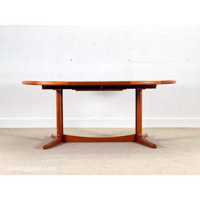 Extending Dining Table by Laurits M. Larsen For Sale - Image 9 of 9