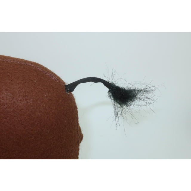 Annalee Handpainted Wool Fleece & Felt Buffalo Figure, 1997 For Sale - Image 11 of 13