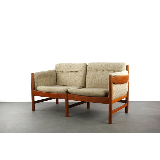 This all orignal sofa is so wonderful. The wear on this (and it's complimentary chair) are so tasteful and simply boast of...