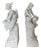 Meisen Style Allegorical Figurines Blanc De Chine Porcelain - a Pair For Sale